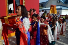 Inauguration du 1er temple bouddhiste tibetain de la zone sud de l'ocean Indien - Inauguration of the first Tibetan Buddhist temple in the southern Indian Ocean