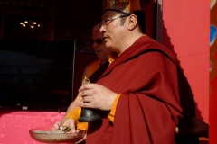 Inauguration du 1er temple bouddhiste tibetain de la zone sud de l'ocean Indien - Inauguration of the first Tibetan Buddhist temple in the southern Indian Ocean