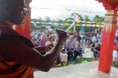 Inauguration du 1er temple bouddhiste tibetain de la zone sud de l'ocean Indien - Inauguration of the first Tibetan Buddhist temple in the southern Indian Ocean