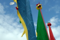 Inauguration du 1er temple bouddhiste tibetain de la zone sud de l'ocean Indien - Inauguration of the first Tibetan Buddhist temple in the southern Indian Ocean
