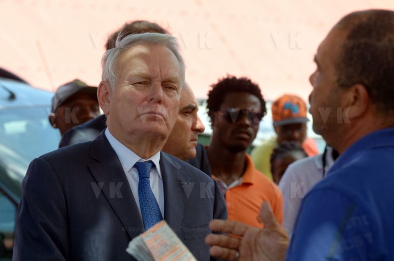 Visite de Jean-Marc Ayrault, président de la Mission de la mémoire de l’esclavage, des traites et de leurs abolitions
