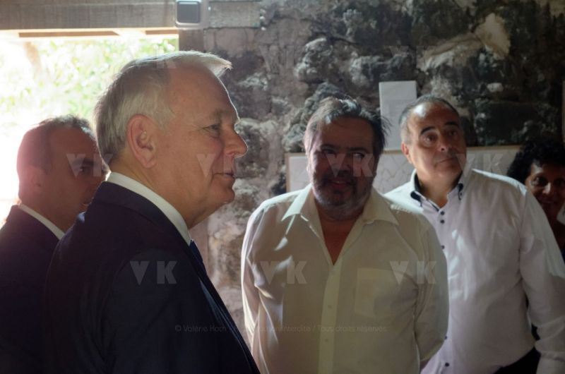 Visite de Jean-Marc Ayrault, président de la Mission de la mémoire de l’esclavage, des traites et de leurs abolitions