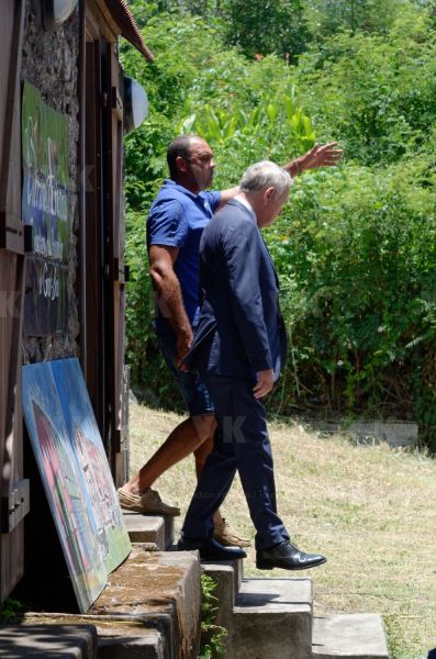 Visite de Jean-Marc Ayrault, président de la Mission de la mémoire de l’esclavage, des traites et de leurs abolitions