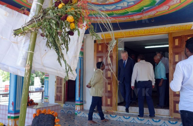Visite de Jean-Marc Ayrault, président de la Mission de la mémoire de l’esclavage, des traites et de leurs abolitions