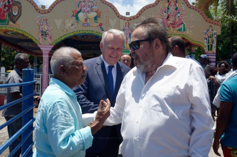 Visite de Jean-Marc Ayrault, président de la Mission de la mémoire de l’esclavage, des traites et de leurs abolitions