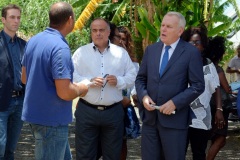 Visite de Jean-Marc Ayrault, président de la Mission de la mémoire de l’esclavage, des traites et de leurs abolitions