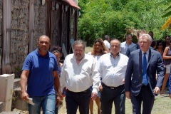 Visite de Jean-Marc Ayrault, président de la Mission de la mémoire de l’esclavage, des traites et de leurs abolitions