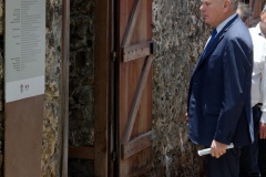 Visite de Jean-Marc Ayrault, président de la Mission de la mémoire de l’esclavage, des traites et de leurs abolitions
