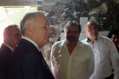 Visite de Jean-Marc Ayrault, président de la Mission de la mémoire de l’esclavage, des traites et de leurs abolitions