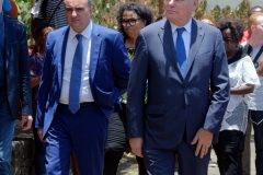 Visite de Jean-Marc Ayrault, président de la Mission de la mémoire de l’esclavage, des traites et de leurs abolitions