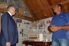 Visite de Jean-Marc Ayrault, président de la Mission de la mémoire de l’esclavage, des traites et de leurs abolitions