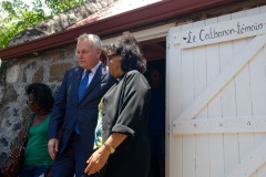 Visite de Jean-Marc Ayrault, président de la Mission de la mémoire de l’esclavage, des traites et de leurs abolitions