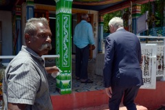 Visite de Jean-Marc Ayrault, président de la Mission de la mémoire de l’esclavage, des traites et de leurs abolitions