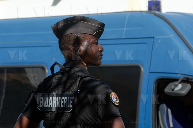 La gendarmerie en demonstration pour l’IHEDN