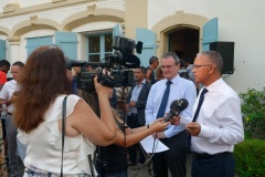 Domaine de Villele classe monument historique et 170e anniversaire de l'abolition de l'esclavage a La Reunion
