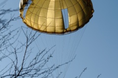 Demonstration des militaires parachutistes 2e RPIMa