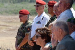 Demonstration des militaires parachutistes 2e RPIMa