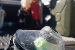 Les FORMISC engages dans la lutte contre la dengue a La Reunion. The Civil Security soldiers (FORMISC) engaged in the fight against dengue at La Reunion