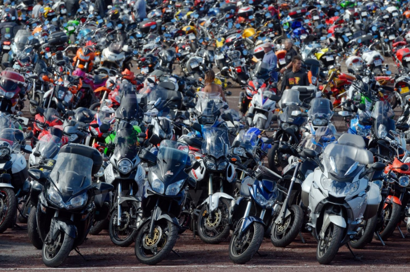 Messe des motards
