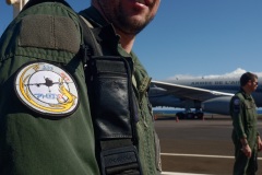 Le nouveau ravitailleur MRTT Phenix et deux Rafale de l'Armee de l'Air a La Reunion