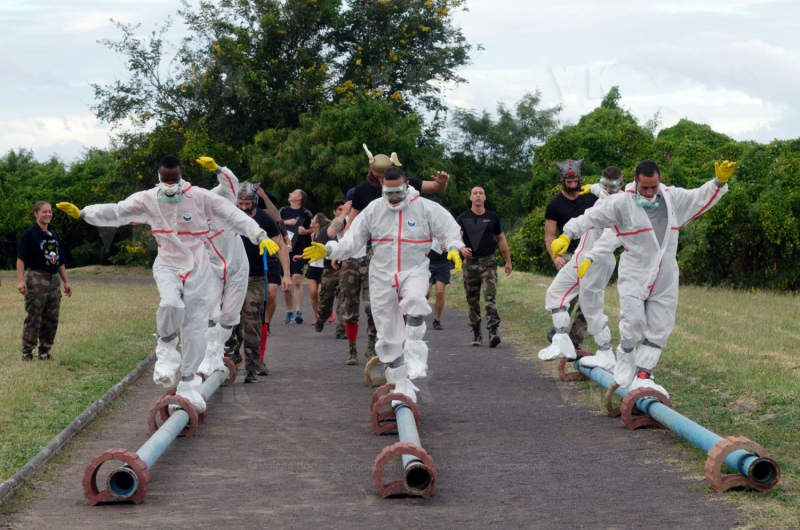 Course a obstacles du 2e RPIMa