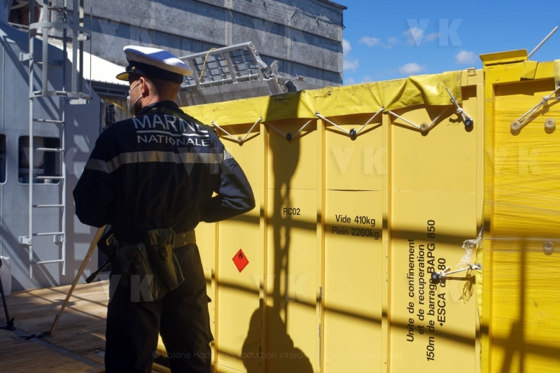 Engagement de la France suite a la pollution en mer a l’ile Maurice - France's commitment following pollution at sea in Mauritius