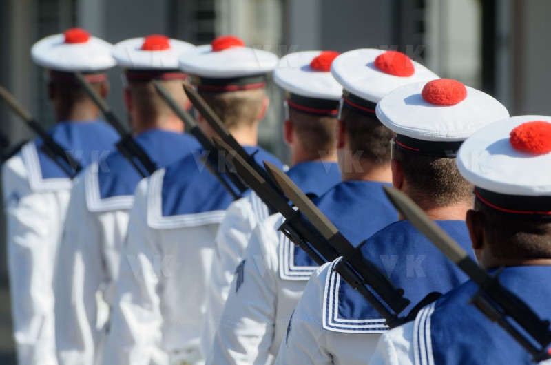 Passation de commandement a la Base Navale de La Reunion