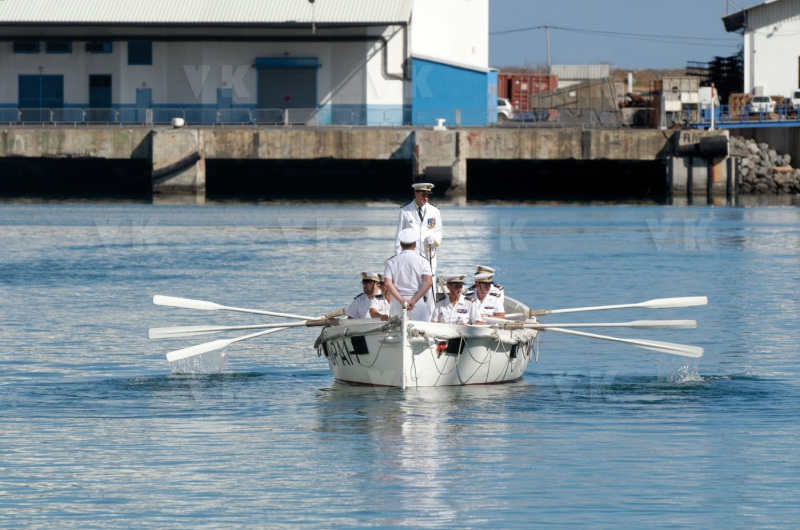 Passation de commandement a la Base Navale de La Reunion
