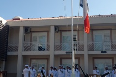 Passation de commandement a la Base Navale de La Reunion
