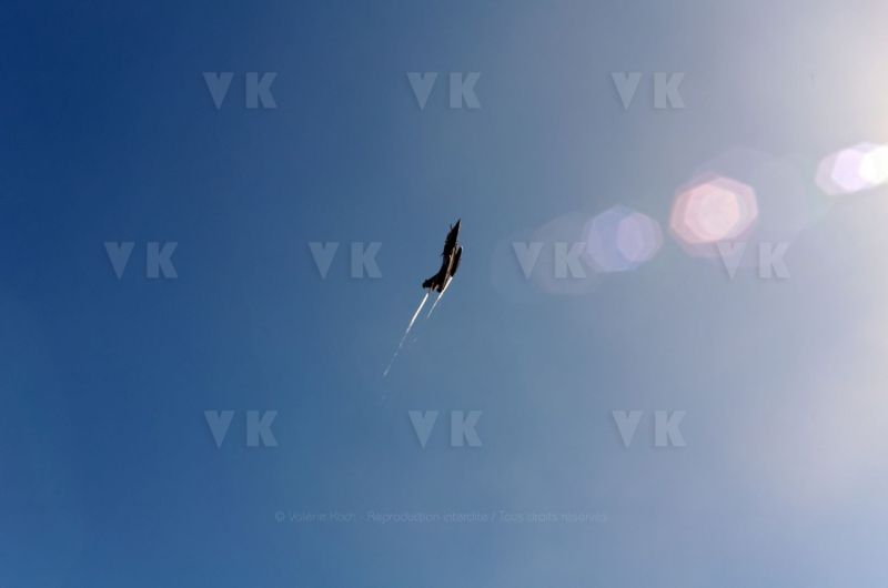 Demonstration avion militaire RAFALE