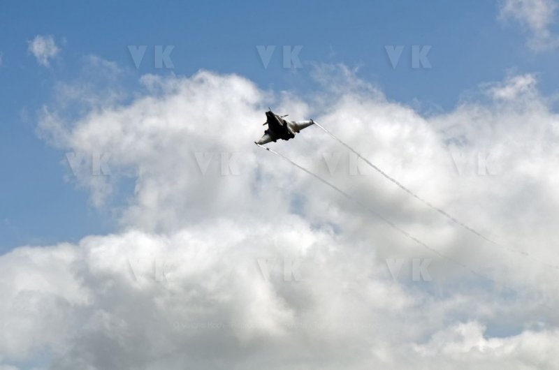 Demonstration avion militaire RAFALE