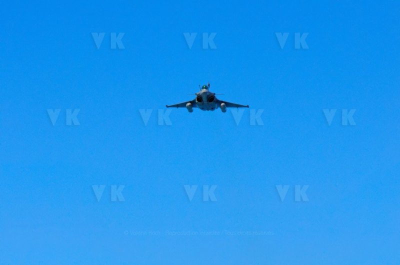 Demonstration avion militaire RAFALE