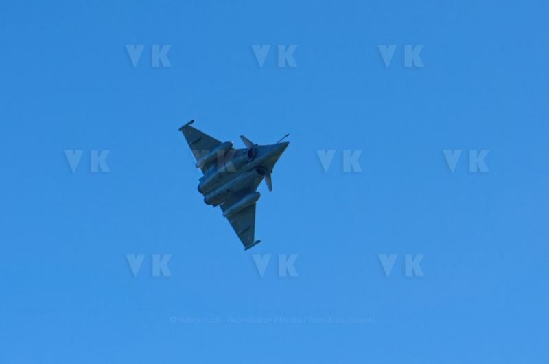 Demonstration avion militaire RAFALE