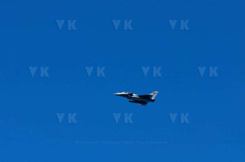 Demonstration avion militaire RAFALE
