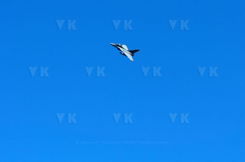 Demonstration avion militaire RAFALE