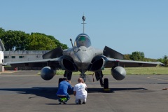 Demonstration avion militaire RAFALE