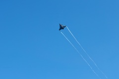 Demonstration avion militaire RAFALE