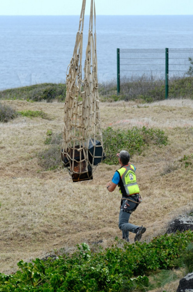 Recuperation d'armes en embouchure de riviere par la gendarmerie