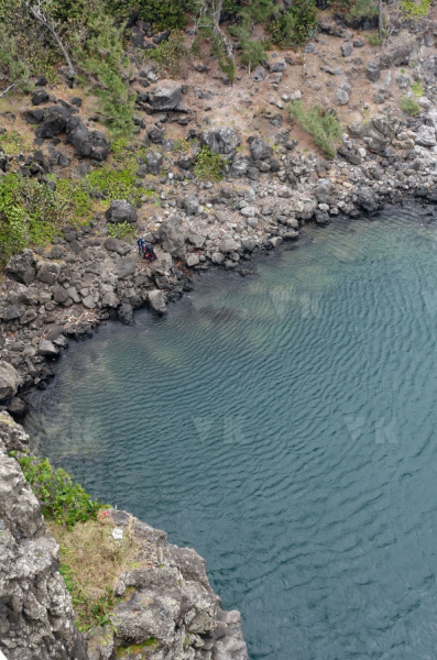 Recuperation d'armes en embouchure de riviere par la gendarmerie
