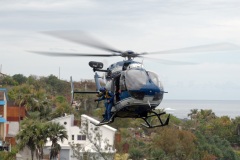 Recuperation d'armes en embouchure de riviere par la gendarmerie