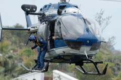 Recuperation d'armes en embouchure de riviere par la gendarmerie