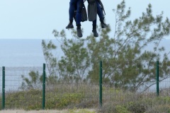 Recuperation d'armes en embouchure de riviere par la gendarmerie
