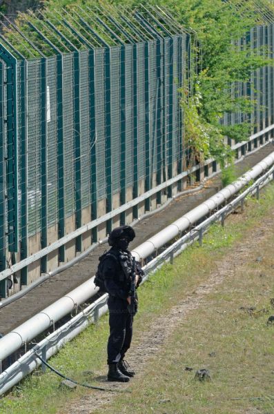 Risque NRBC : les gendarmes du GPI s'entrainent