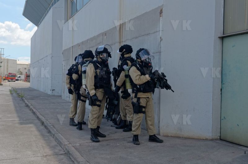 Risque NRBC : les gendarmes du GPI s'entrainent