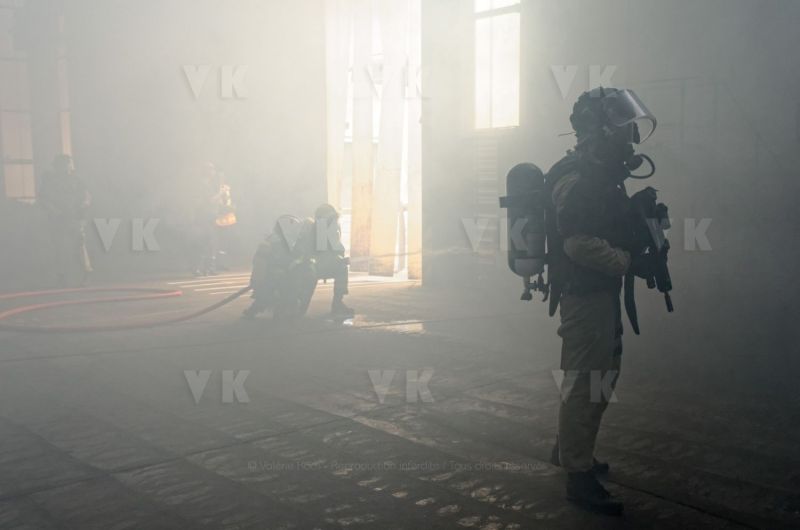 Risque NRBC : les gendarmes du GPI s'entrainent