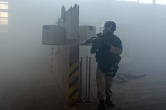 Risque NRBC : les gendarmes du GPI s'entrainent