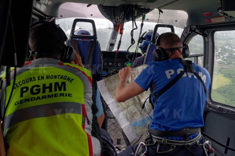 Operation de sauvetage avec le PGHM et la SAG