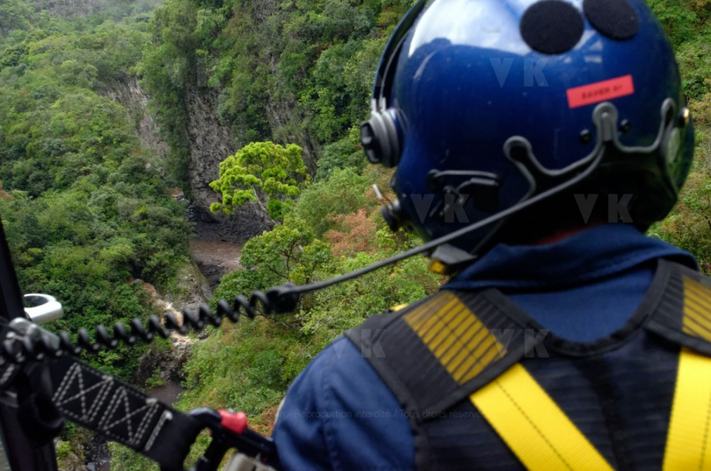 Operation de sauvetage avec le PGHM et la SAG