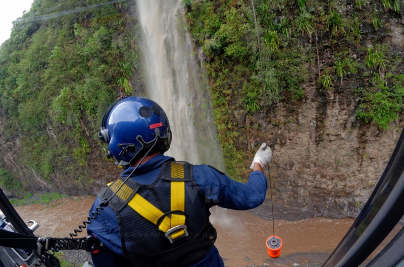 Operation de sauvetage avec le PGHM et la SAG