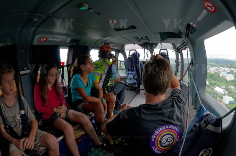 Operation de sauvetage avec le PGHM et la SAG